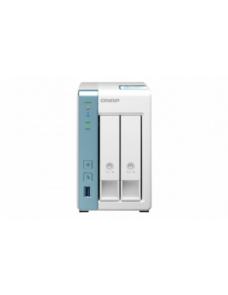 NAS STORAGE TOWER 2BAY/NO HDD TS-231K QNAP,TS-231K
