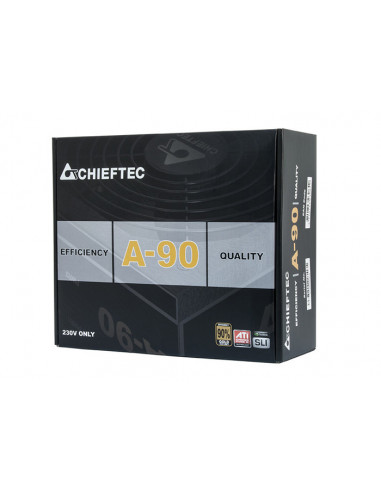 SURSA CHIEFTEC 550W (real), A-90 series, semi-modulara, fan