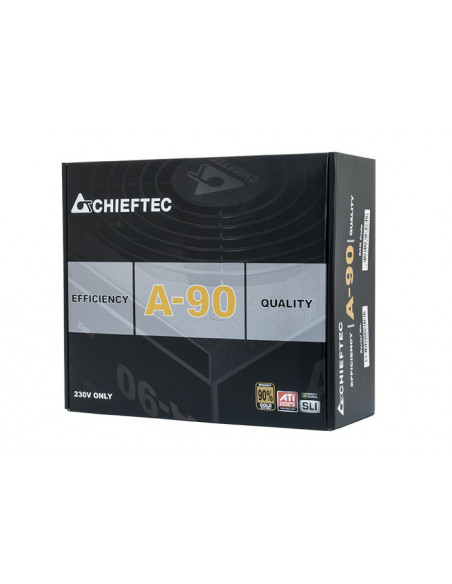 SURSA CHIEFTEC 550W (real), A-90 series, semi-modulara, fan