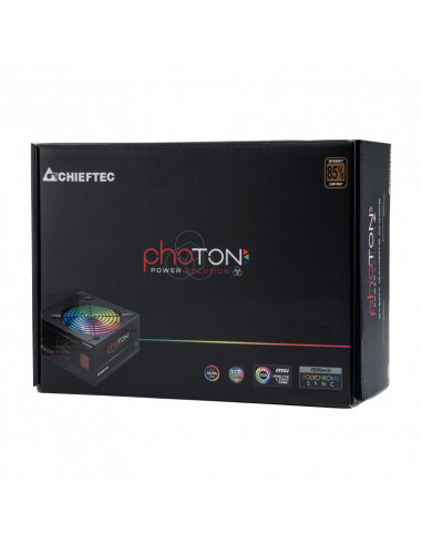 SURSA CHIEFTEC 650W (real), Photon series, modulara, fan 12cm