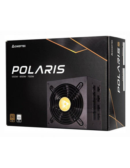 SURSA CHIEFTEC 750W (real), Polaris series, modulara, fan 12cm