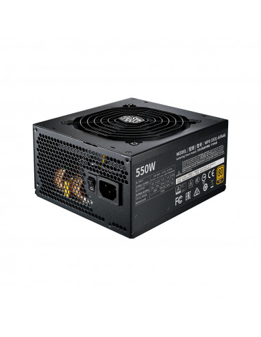 SURSA COOLER MASTER 550W (real), MWE Gold 550 V2, silent HDB