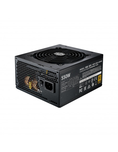 SURSA COOLER MASTER 550W (real), MWE Gold 550 V2, silent HDB