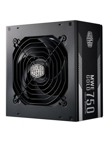 SURSA COOLER MASTER 750W (real), MWE Gold 750, fan 120mm, 80