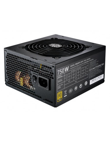 SURSA COOLER MASTER 750W (real), MWE Gold 750, fan 120mm, 80