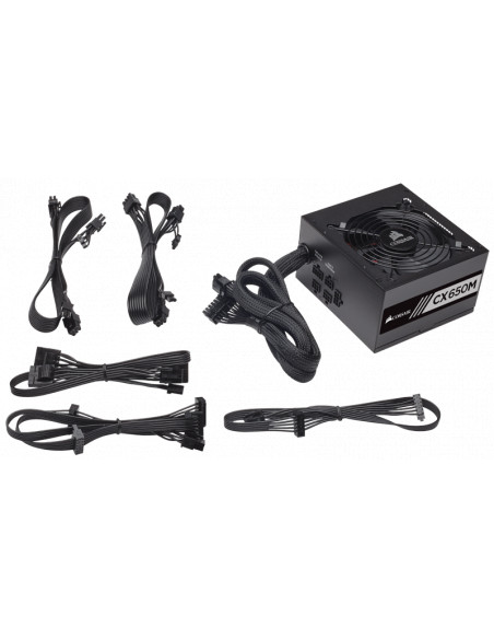 SURSA CORSAIR CX-M Series, 650 W, semi-modulara, ATX 12V V2.4