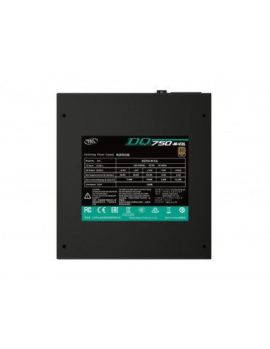 SURSA DeepCool 750W (real), modulara, fan 120mm PWM, 80 Plus