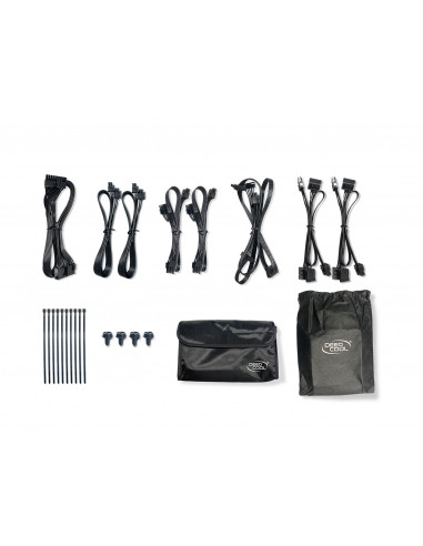 SURSA DeepCool 750W (real), modulara, fan 120mm PWM, 80 Plus