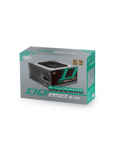 SURSA DeepCool 850W (real), modulara, fan 120mm PWM, 80 Plus