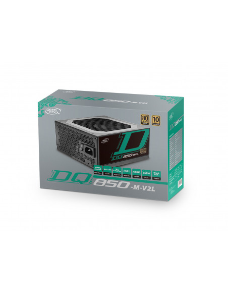 SURSA DeepCool 850W (real), modulara, fan 120mm PWM, 80 Plus