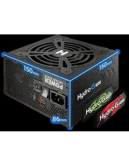 SURSA FORTRON HYDRO G PRO, 650 W, modulara, ATX 12V V2.52, fan