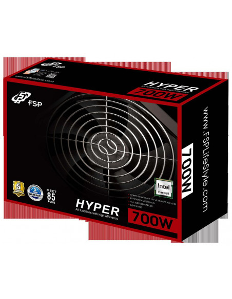 SURSA FORTRON Hyper K, 700 W, ATX 12V V2.4, fan 120 mm x 1
