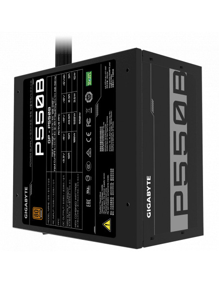 SURSA GIGABYTE, 550 W, ATX 12V V2.31, fan 120 mm x 1, 80 Plus