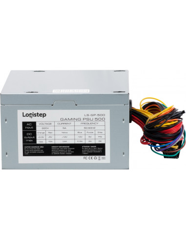 SURSA LogiStep, 500 W, ATX 12V V1.3, fan 120 mm x 1, fara