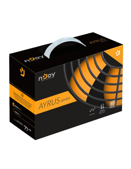 SURSA NJOY Ayrus 500, 500 W, ATX 12V V2.3, fan 120 mm x 1, 80