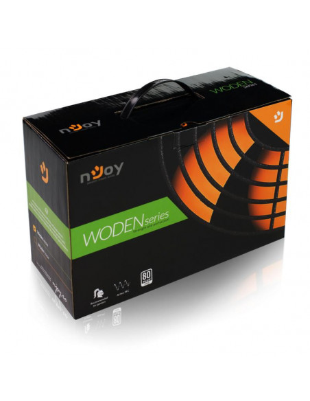 SURSA NJOY Woden 650, 650 W, ATX 12V V2.3, fan 140 mm x 1, 80