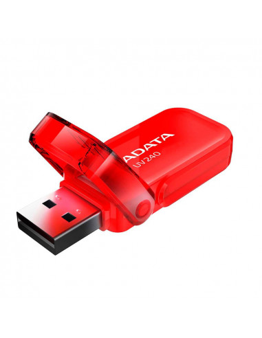 AUV240-32G-RRD,MEMORY DRIVE FLASH USB2 32GB/RED AUV240-32G-RRD ADATA