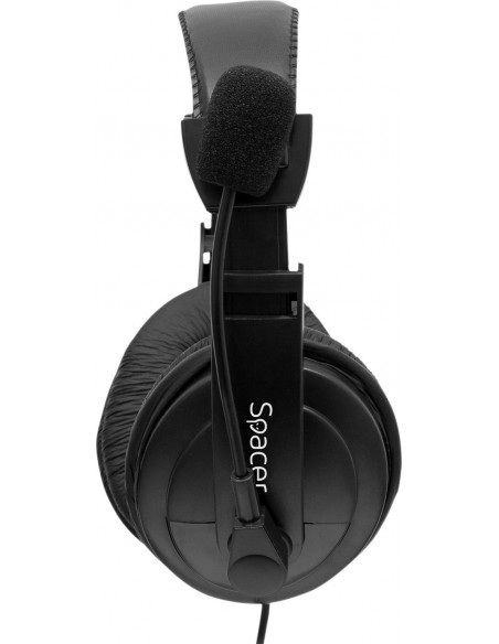 CASTI Spacer, cu fir, standard, utilizare multimedia, microfon