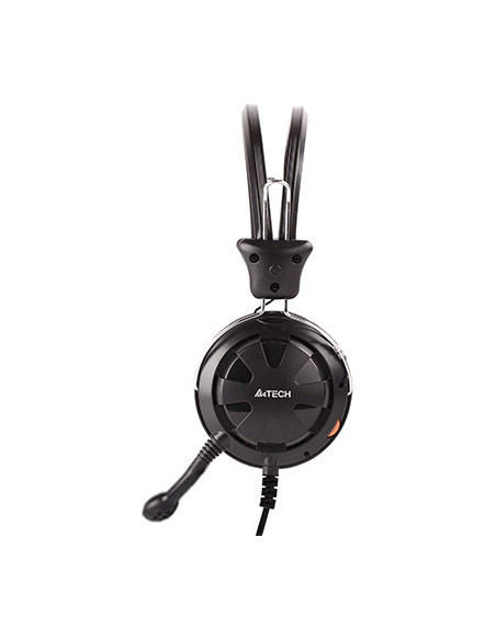 HS-28-1,CASTI A4tech, "ComfortFIt", cu fir, standard, utilizare multimedia, microfon pe brat, conectare prin Jack 3.5 mm x 2, ne