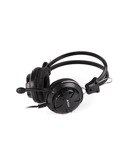 HS-28-1,CASTI A4tech, "ComfortFIt", cu fir, standard, utilizare multimedia, microfon pe brat, conectare prin Jack 3.5 mm x 2, ne