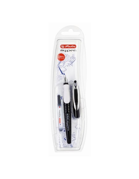 10999746,Stilou My Pen M Negru/Alb, Blister
