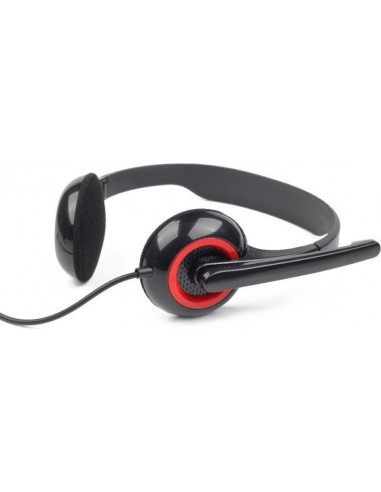 CASTI Gembird, cu fir, standard, utilizare multimedia, microfon CASTI Gembird, cu fir, standard, utilizare multimedia, microfon