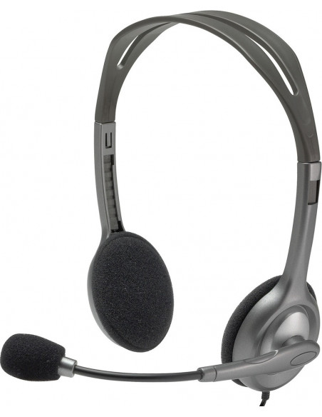 CASTI Logitech, "H111", cu fir, standard, utilizare multimedia CASTI Logitech, "H111", cu fir, standard, utilizare multimedia
