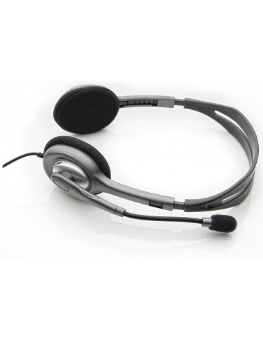 CASTI Logitech, "H111", cu fir, standard, utilizare multimedia CASTI Logitech, "H111", cu fir, standard, utilizare multimedia