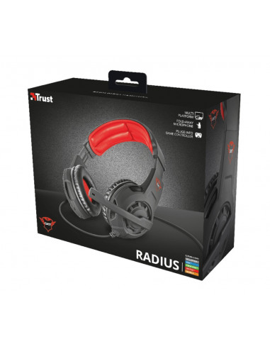 CASTI Trust, "GXT 310 Radius", cu fir, gaming, utilizare