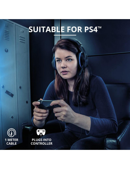 CASTI Trust, "GXT 404B Rana", cu fir, gaming, utilizare