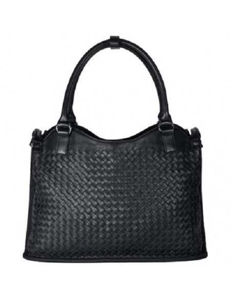 NB CASE WOVEN LEATHER 12"/BLACK 90-XB2000BA00010-