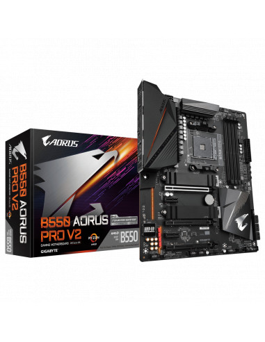 Placa de baza Gigabyte B550 AORUS PRO V2, Socket AM4,B550 AORUS