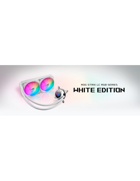 Cooler procesor ASUS ROG STRIX LC 240, white, compatibil Cooler procesor ASUS ROG STRIX LC 240, white, compatibil