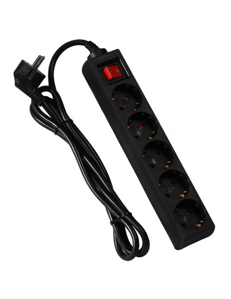 PRELUNGITOR SPACER, Schuko x 5, conectare prin Schuko (T)