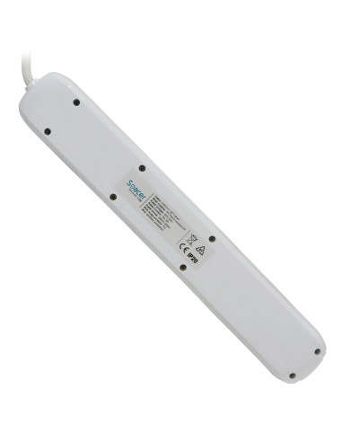 PRELUNGITOR SPACER, Schuko x 5, conectare prin Schuko (T), USB