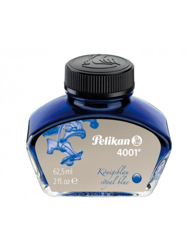 329136,Cerneala Pelikan 4001 Borcan 62,5 ml - Albastru Royal
