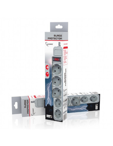 PRELUNGITOR GEMBIRD, Schuko x 5, conectare prin Schuko (T) PRELUNGITOR GEMBIRD, Schuko x 5, conectare prin Schuko (T)