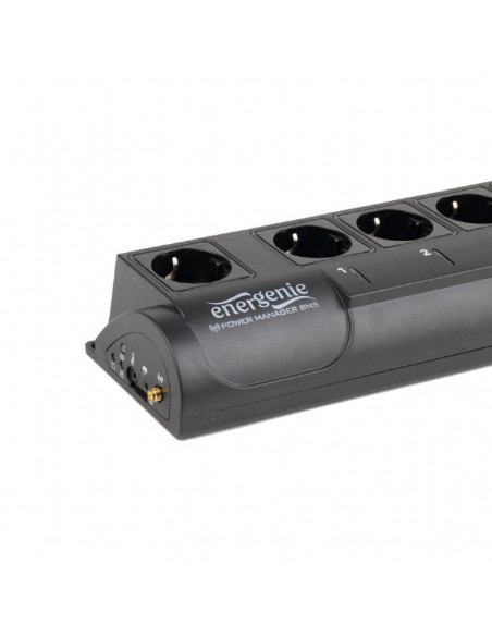 PRIZA inteligenta GEMBIRD, Schuko x 6, conectare prin Schuko