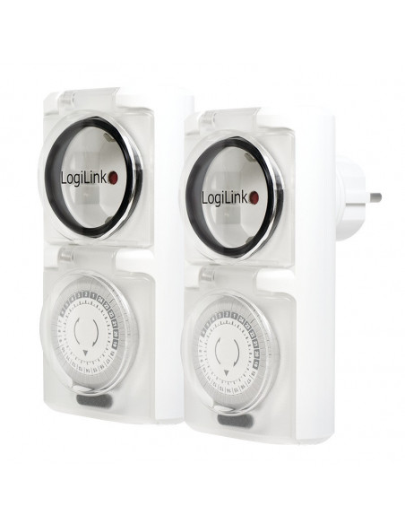 PRIZA inteligenta LOGILINK, Schuko x 1, conectare prin Schuko