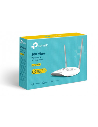 ACCESS POINT TP-LINK wireless 300Mbps, port 10/100Mbps, 2