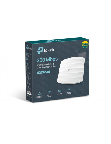 ACCESS POINT TP-LINK wireless 300Mbps, port 10/100Mbps, 2