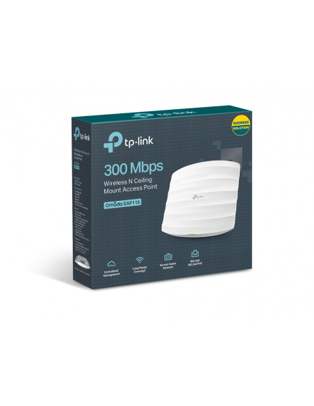 ACCESS POINT TP-LINK wireless 300Mbps, port 10/100Mbps, 2