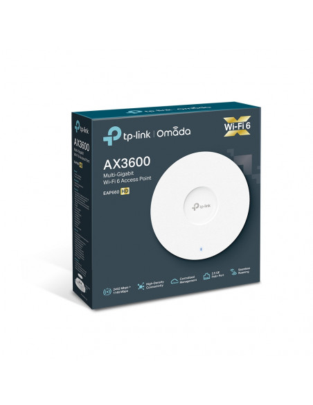 ACCESS POINT TP-LINK wireless 3600Mbps dual band, 1 port 2.5