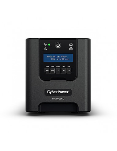 UPS CYBER POWER Line Int. cu Sinusoida Pura, LCD, tower, 750VA/