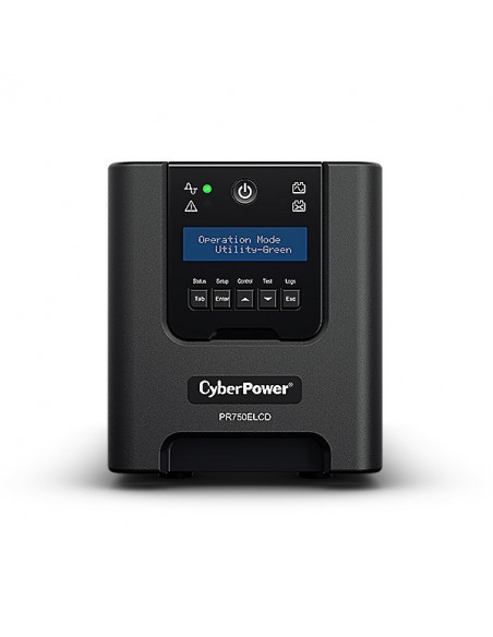UPS CYBER POWER Line Int. cu Sinusoida Pura, LCD, tower, 750VA/