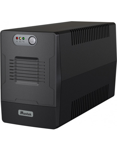 UPS MUSTEK Line Int. cu management, LED, 1000VA/ 600W, AVR, 4 x