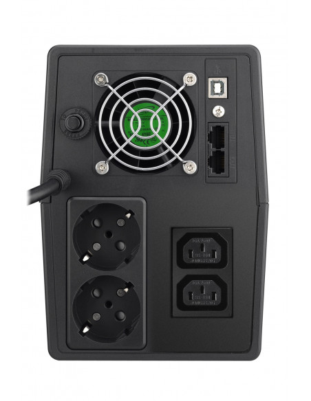 UPS MUSTEK Line Int. cu management, LCD, 2000VA/ 1200W, AVR, 2
