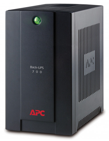 UPS APC, "Back-UPS BX", Line Int., mini tower, 700VA/390W, AVR