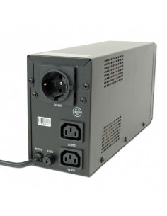 UPS GEMBIRD, Line Int., mini tower, 650VA/390W, AVR, IEC x 2/ 2