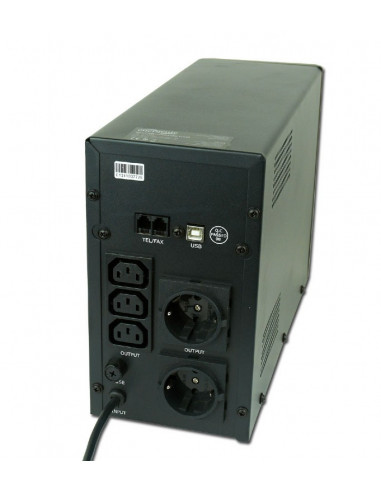 UPS GEMBIRD, Line Int. cu management, mini tower, 1500VA/900W UPS GEMBIRD, Line Int. cu management, mini tower, 1500VA/900W